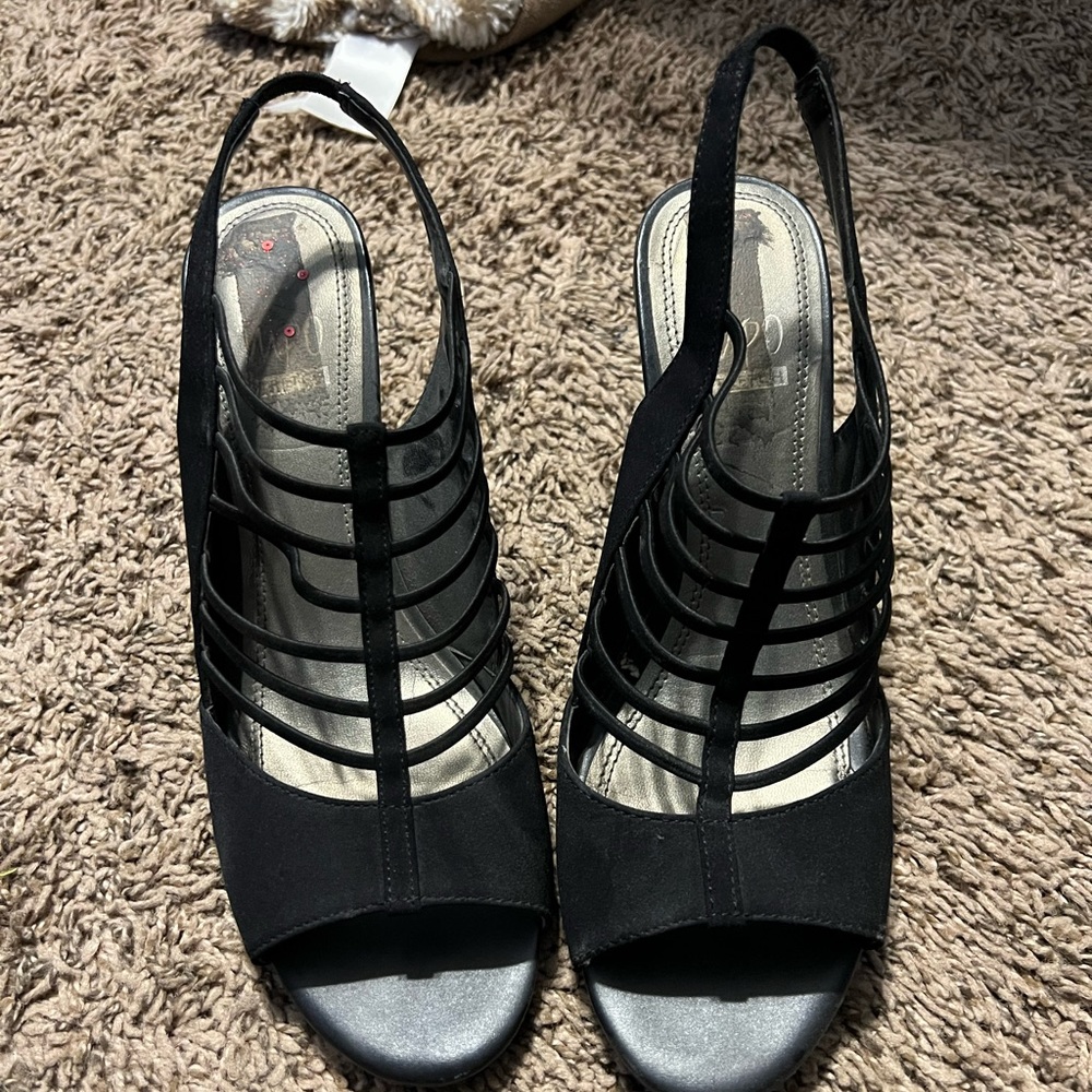 Black heels
